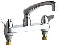 Chicago 1100-VPCABCP Hot and Cold Water Sink Faucet