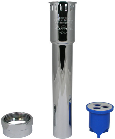 Zurn P6001-1-A-AA-CP Vacuum Breaker 1-1/4" x 13" (with Nut)