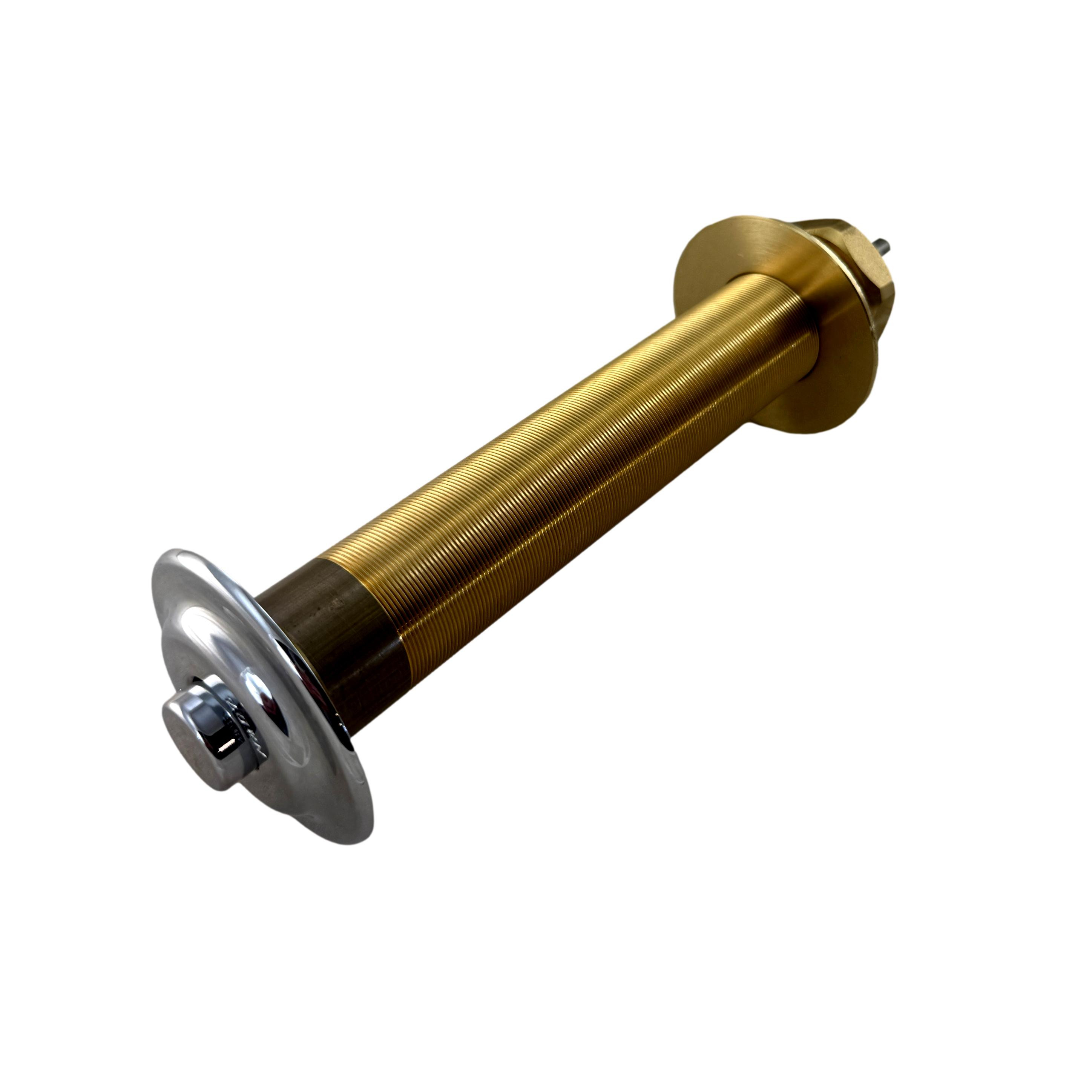 Zurn P6000-NL-9.75L Small Push Button Assembly 9-3/4" LDIM (for 7" Wall Depth)