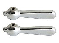 Chicago 241-PLPRJKCP 2-3/8" Metal Lever Handles w/ No Index
