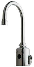 Chicago 116.123.AB.1 HyTronic Gooseneck Sensor Faucet