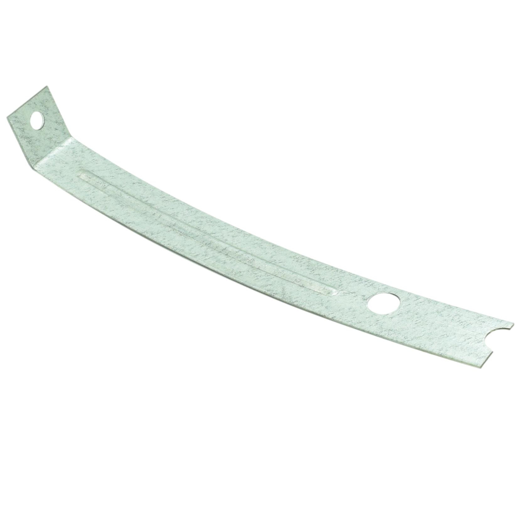 Bradley 140-188LH Stainless Pedestal Bracket- 54"