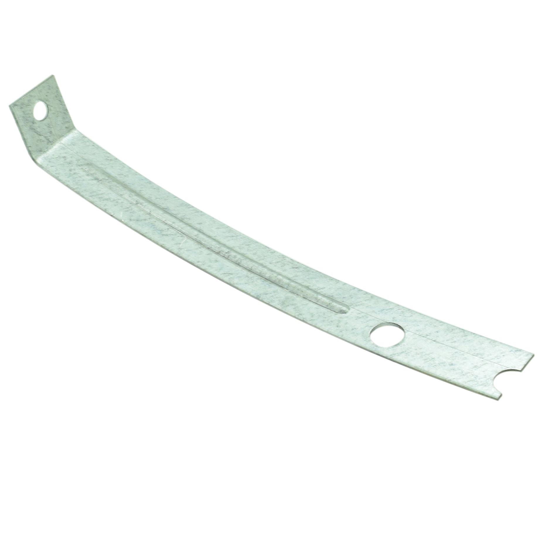 Bradley 140-188RH Stainless Pedestal Bracket- 54"