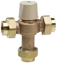 Chicago 122-ABNF ECAST® Thermostatic Mixing Valve (for 1)