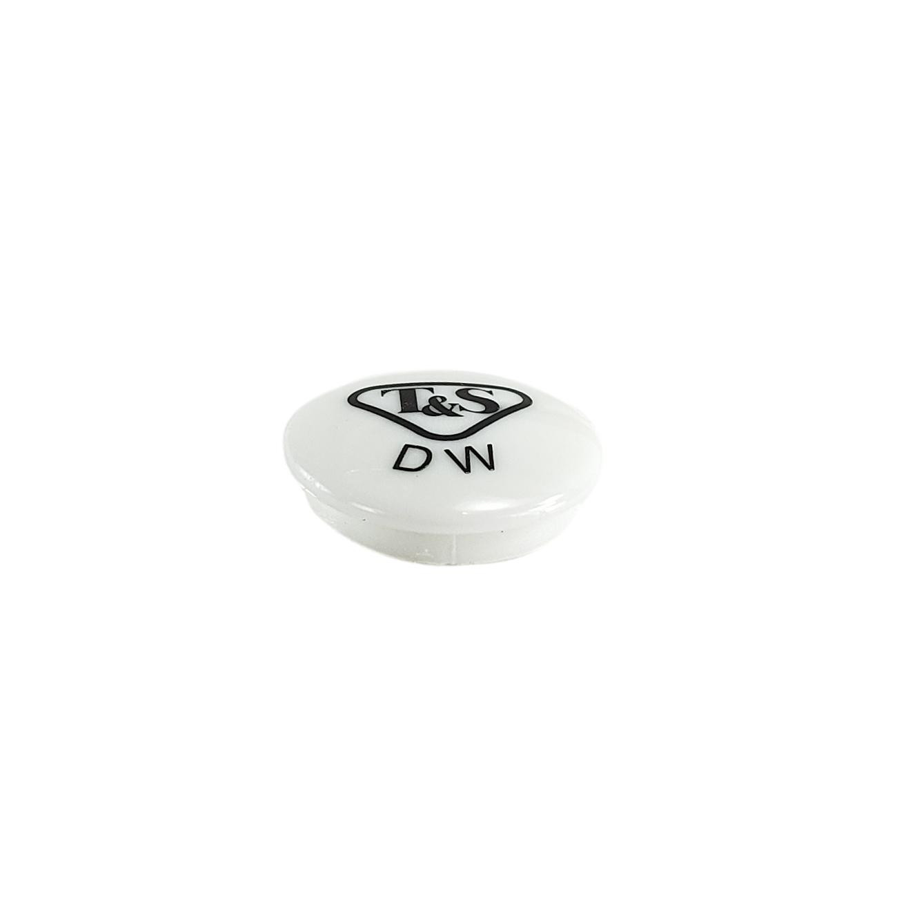 T&S Brass 209L-DW White Snap-In Handle Index "DW"