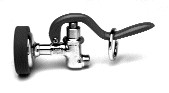 T&S Brass B-0107-B Pre-Rinse Spray Valve With Rose Spray Aerator
