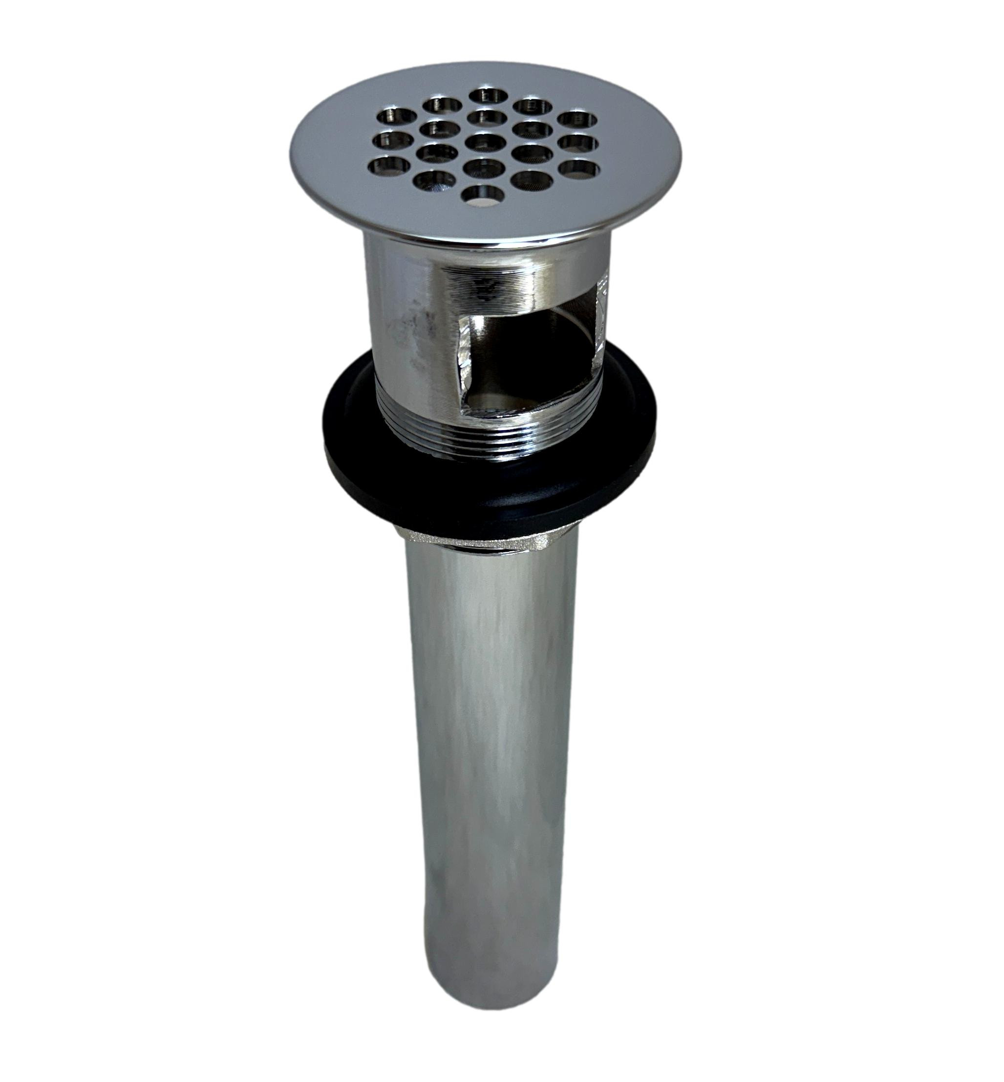 T&S Brass B-0899 Grid Drain, Cast Brass w/ Polished Chrome
