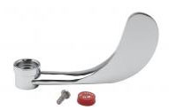 T&S Brass B-WH4H 4" Wrist-Action Handle & Hot Index