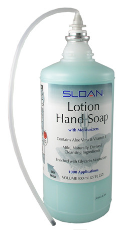 Sloan ESD-217 27oz Bottle of Liquid Hand Soap with Lotion