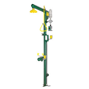 Speakman SE-7000 Freeze-Protected Floor-Mounted Combination Drench Shower & Eye/Face Wash