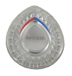 Moen 91751 White/Chrome Knob Insert