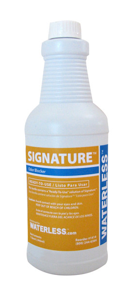 Waterless 1414 Signature Deodorizer, 1 Quart