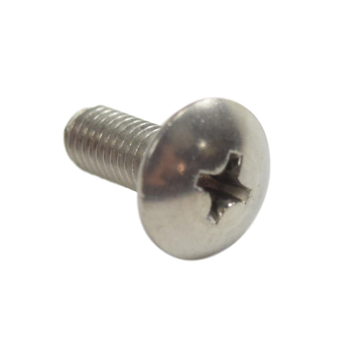 Acorn 0116-010-000 #10-32 X 1/2" Phillips Truss Head S.Stl Screw (10 Pack)