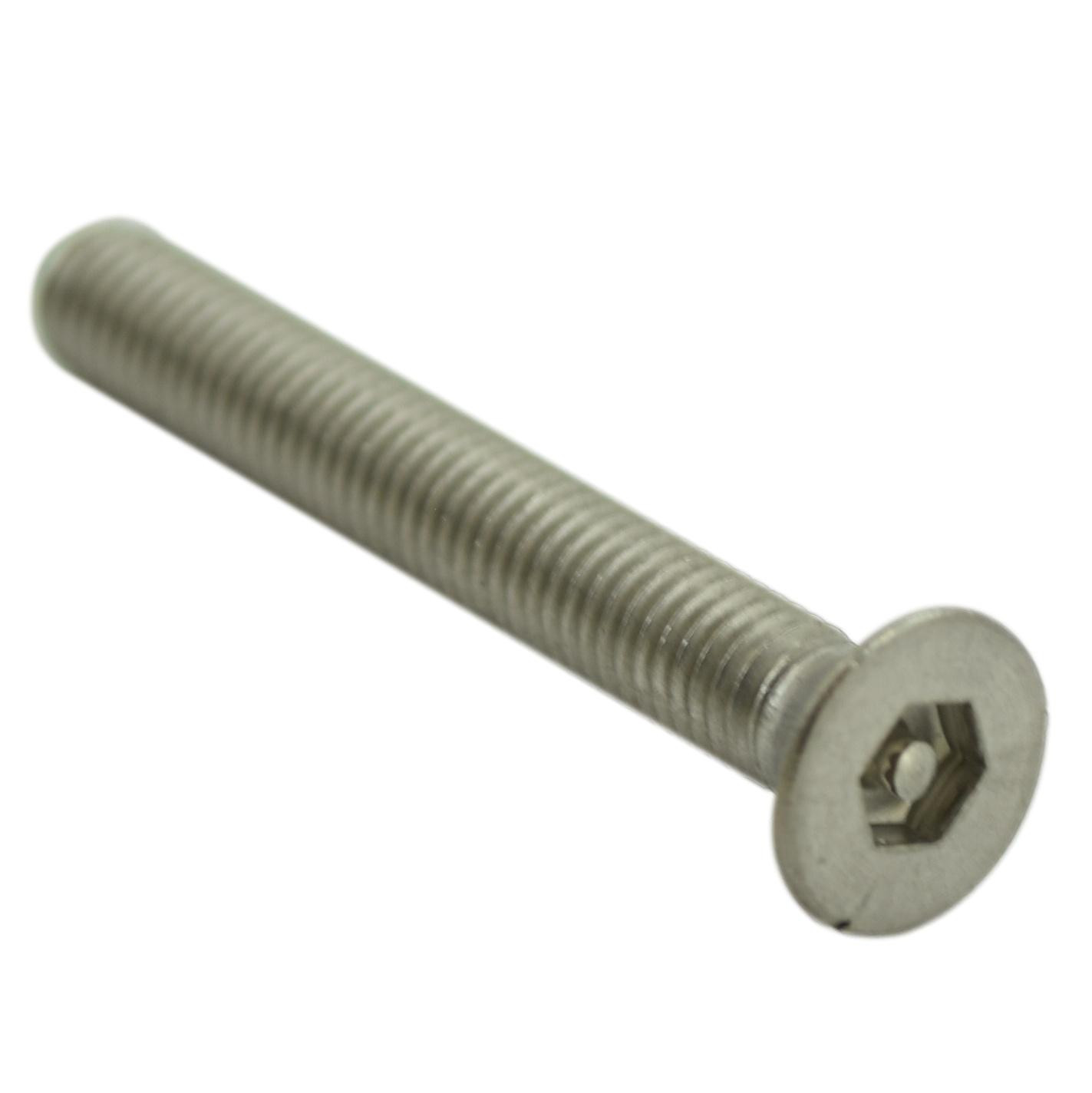 Acorn 0152-003-000 #10-32 X 1-1/2" Flat Head Allen W/Ctr Reject S.Stl Screw (10 Pack)