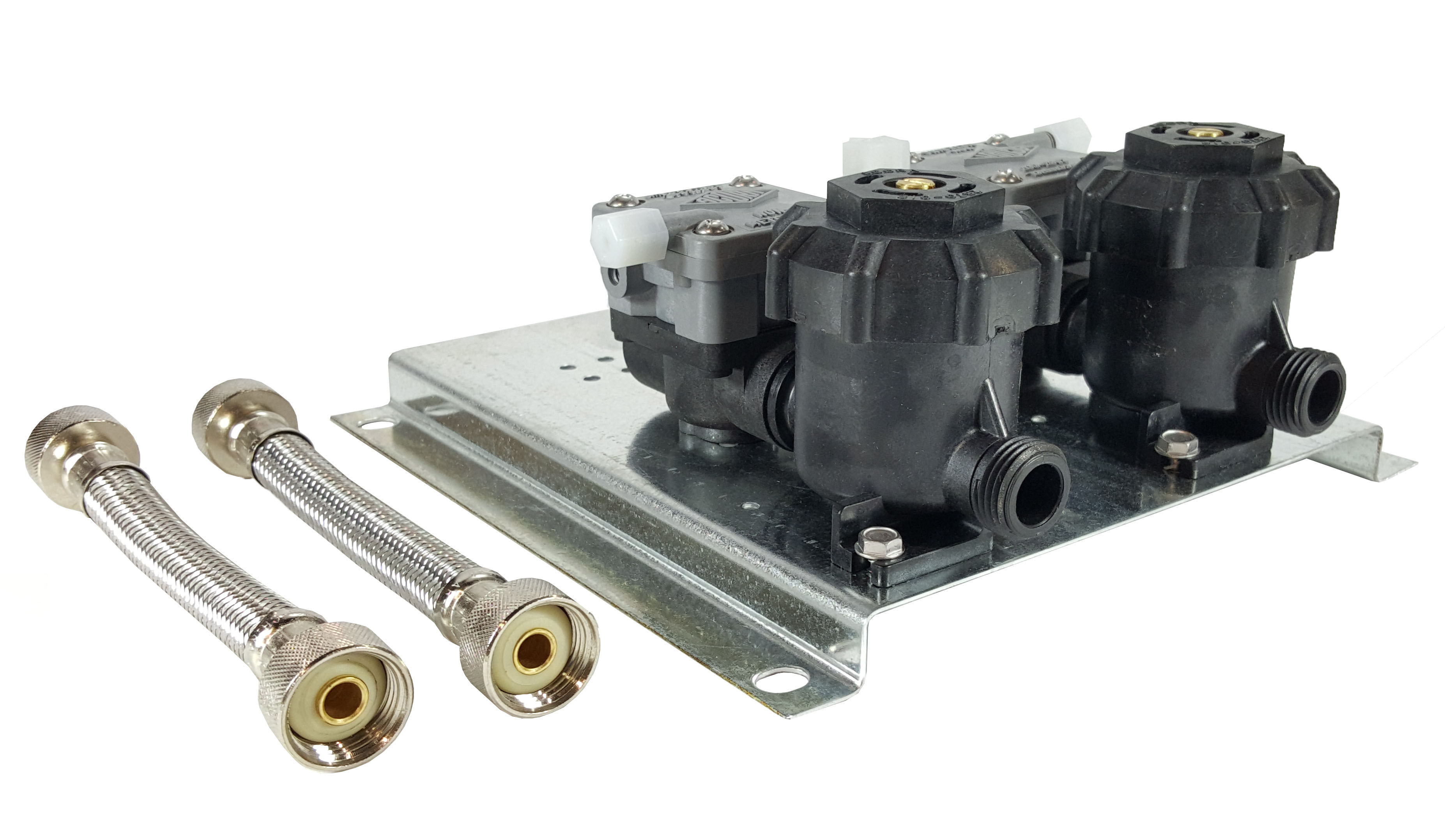 Acorn 2590-055-001 Hot & Cold Plastic Non-Metering 2.5 Gpm Valve Assembly W/Plate