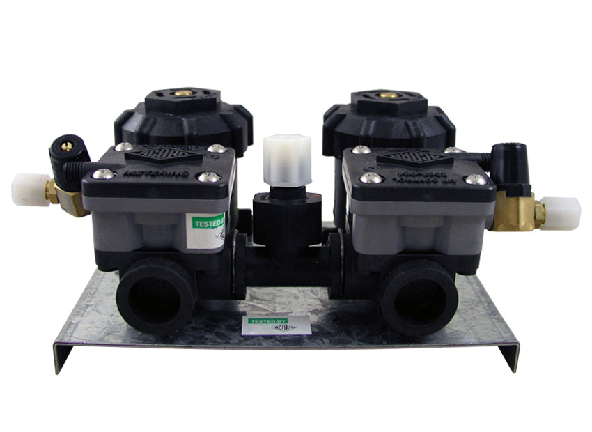 Acorn 2590-091-001 Hot & Cold Plastic Metering .5 Gpm Valve Assembly W/Plate For -Fa Units