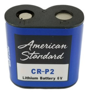 American Standard A923654-0070A 6v Lithium Battery CR-P2