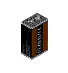 Intersan P3100 9V Lithium Battery