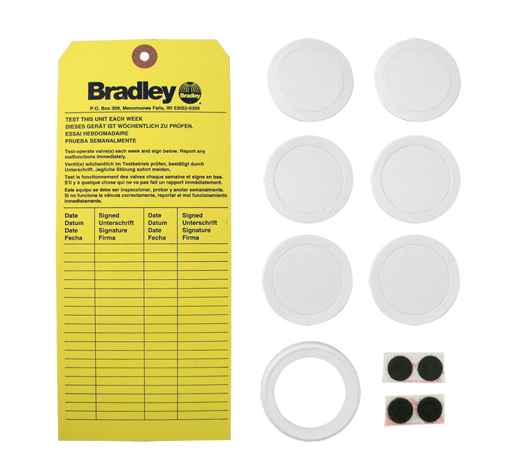 Bradley S19-949 Cap/3 Liners/Inspection Tag for S19-921
