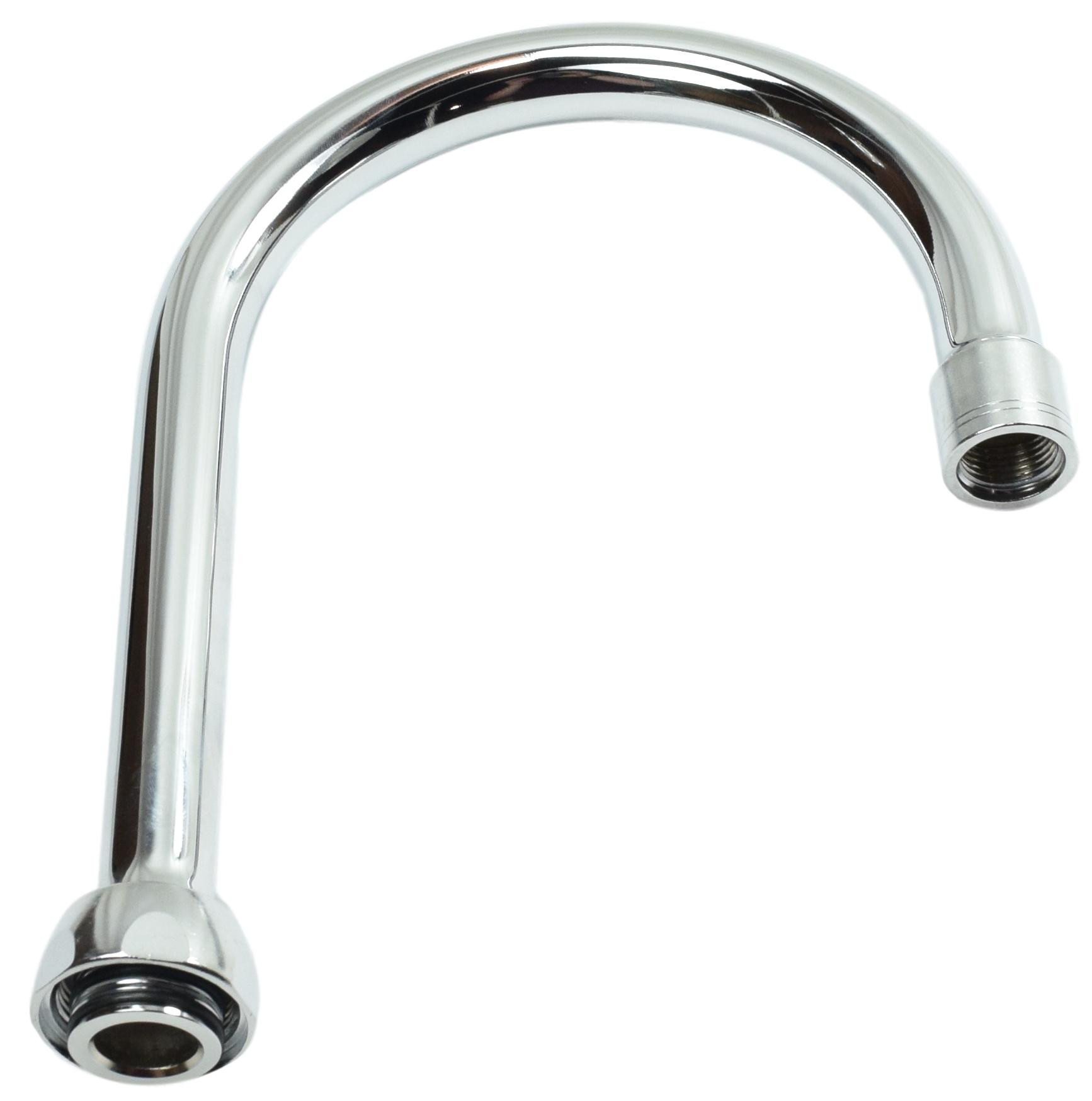 Chicago GN2BH8JKABCP 5-1/4" Rigid / Swing Gooseneck Spout 