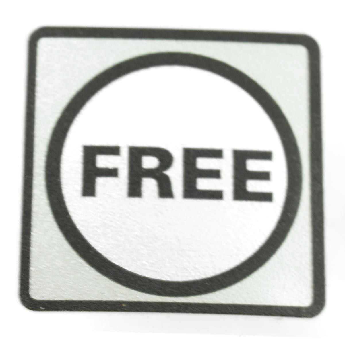 Bradley P20-034 "Free" Label