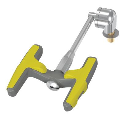 Bradley S19274JW Wall-mount swing-down Halo eye/face wash