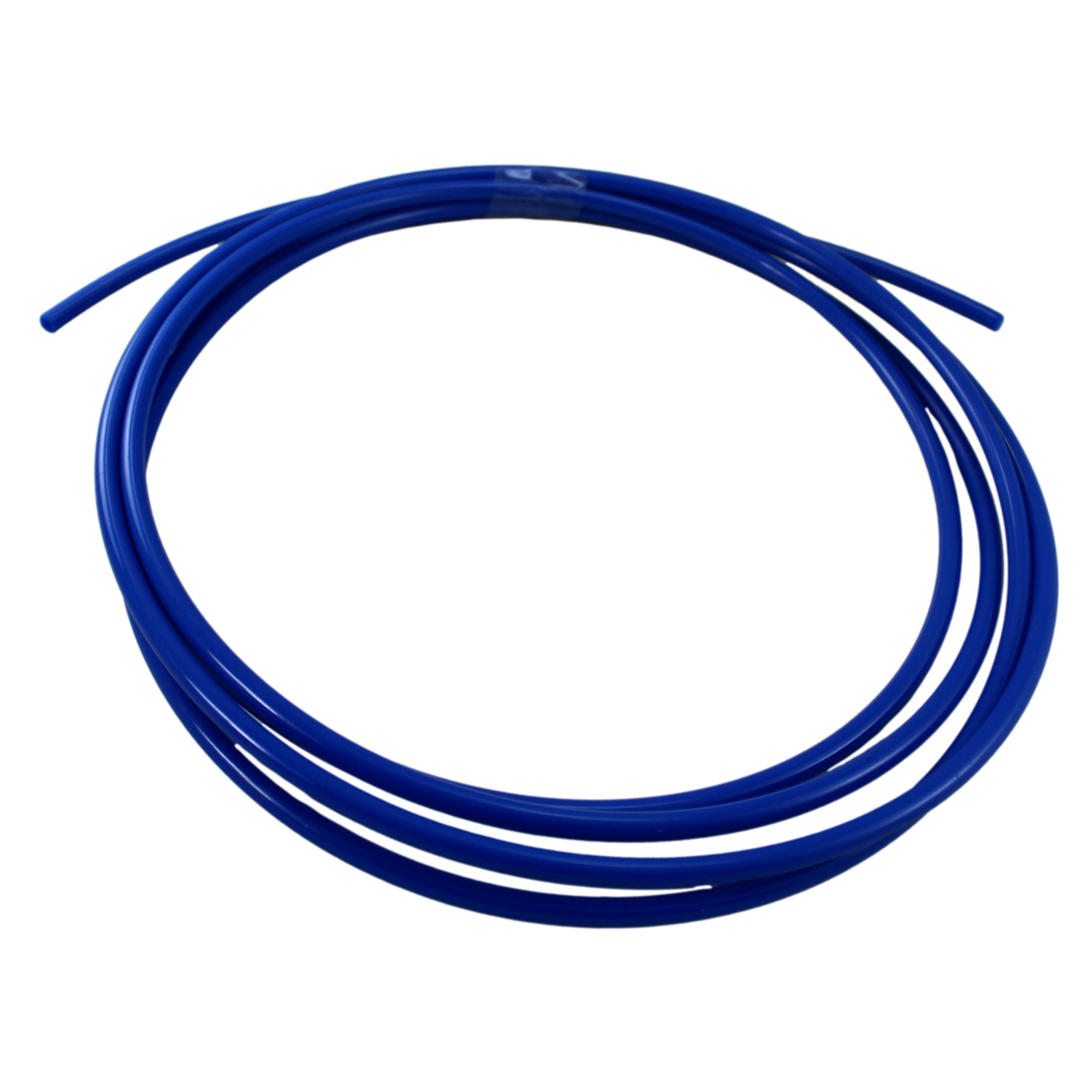 1/4' OD BLUE TUBING, 10 FT
