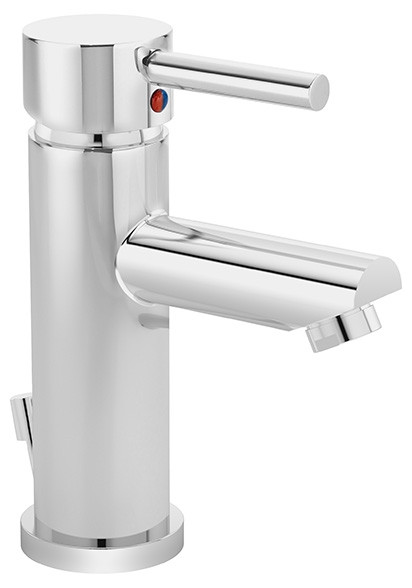 Symmons SLS-3512-1.5 Single Handle Lavatory Faucet with Life Rod & Drain Assembly