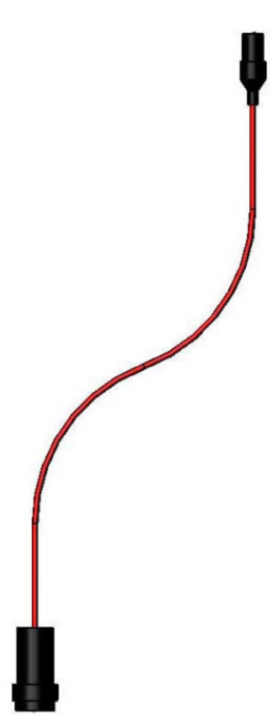 T&S Brass 019088-45 ADE Auxiliary Power Connector Cable for EC-3130/3132/3142 Series