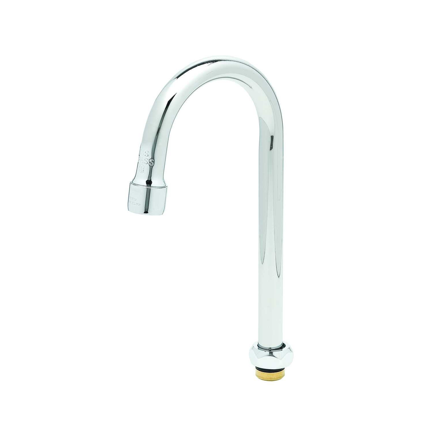 T&S Brass 179X-V12 4-3/8" Swivel Gooseneck, 1.2 GPM VR Aerator (CEC)