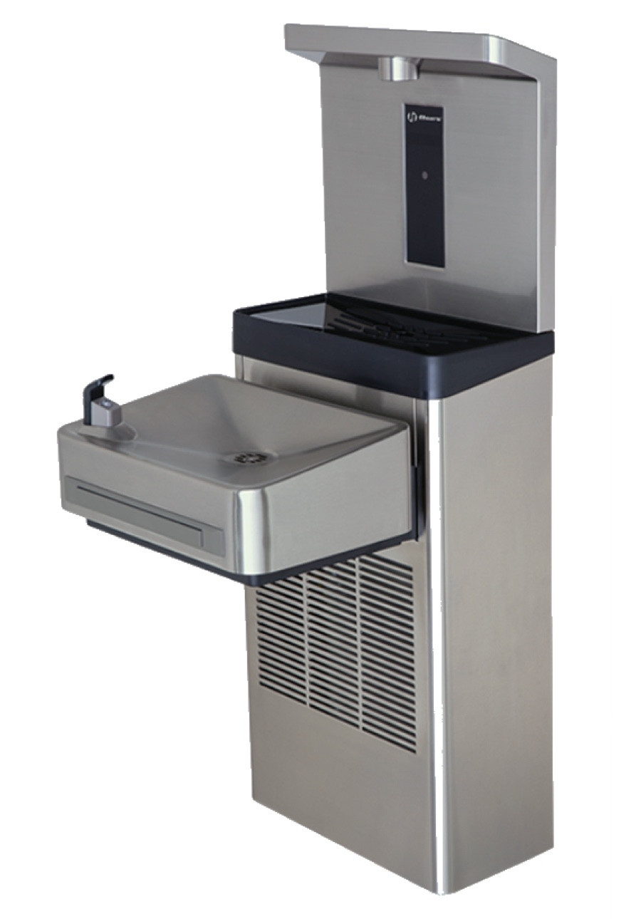 Haws 1211SF Filtered Drinking Fountain with Bottle Filler