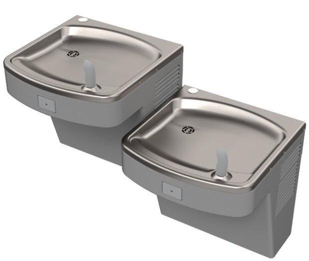 Murdock A172408F-UG Stainless Steel Bi-Level Wall Mount Drinking Fountain