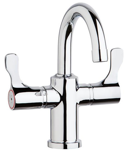 Elkay LKD20888C Chrome Single Hole Deck Mount Gooseneck Faucet