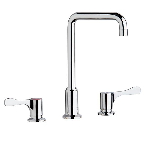 Elkay LKD2437BHC 8" Centerset Concealed Deck Mount Faucet with 4" Lever Handles