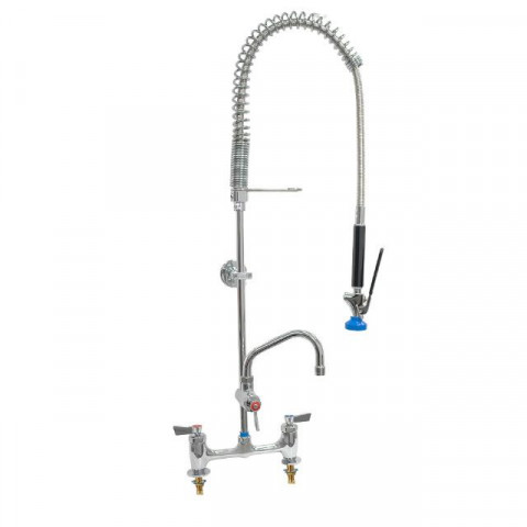 Fisher 34260 8" Deck Mounted Pre-Rinse Faucet with Lever Handles