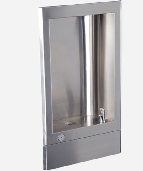 Murdock A481400S Recessed Drinking Fountain with Stainless Bubbler