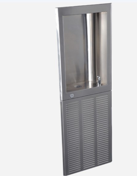 Murdock A481408S Recessed Drinking Fountain with Stainless Bubbler