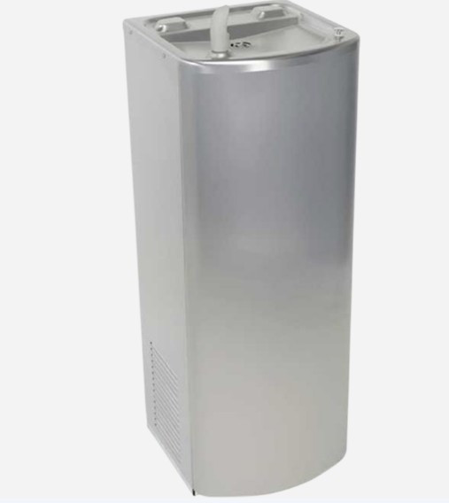 Murdock A611408S Free Standing Drinking Fountain with Stainless Bubbler