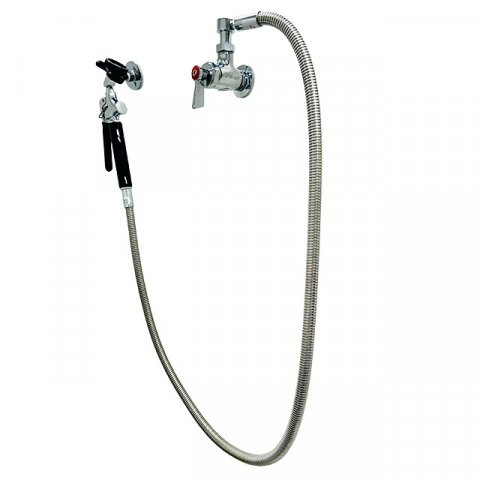 Fisher 27700 Single Wall Utility Spray Unit with Ceramic Cartridge - 60" Hose