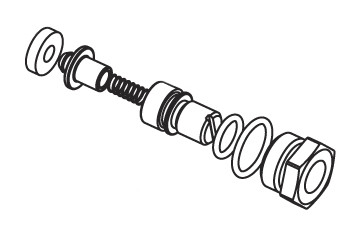 Chicago 1900-002JKNF Check Stop Repair Kit 