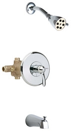 Chicago 1905-600CP Thermostatic Tub and Shower Valve