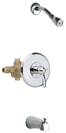 Chicago 1905-CP Thermostatic Tub and Shower Valve