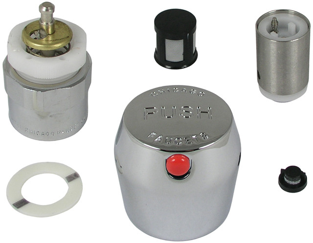Chicago 665-RKPABCP 1-3/4" MVP Metering Push Handle