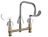 Chicago 201-ADB6AE3-317AB Concealed Hot and Cold Water Sink Faucet
