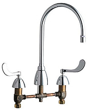 Chicago 201-AGN8AE29-317AB E-Cast Concealed Kitchen Sink Faucet