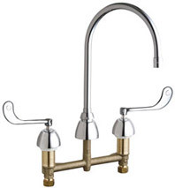 Chicago 201-AGN8AE35-319AB Concealed Hot and Cold Water Sink Faucet