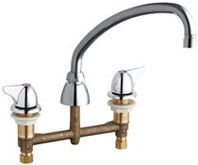 Chicago 201-AVPA1000ABCP Concealed Hot and Cold Water Sink Faucet
