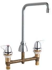 Chicago 201-VAHA81000AB Concealed Hot and Cold Water Sink Faucet