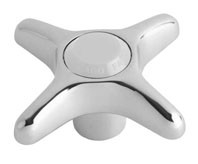 Chicago 204 2-1/2" Metal Cross Handles