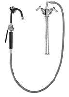 Fisher 2150 Pot Filler - Single Deck Dual Control Valve